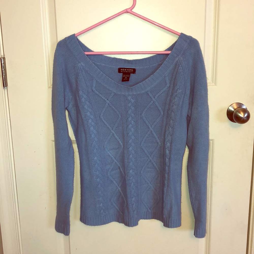 Sky Blue Sweater by New York and Company